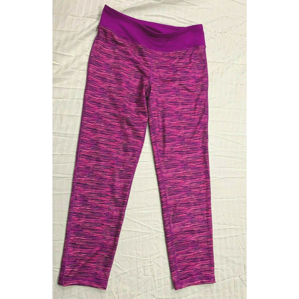 DANSKIN GIRLS ATHLETIC YOGA CAPRIS PANTS SIZE XL 14-16